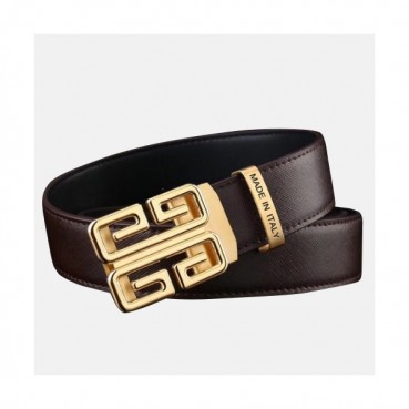Givenchy 2019 Mens  Initial Logo Buckle Leather Belt - 지방시 남성  이니셜 로고 버클 레더 벨트 Giv0099x.Size(3.5cm).2컬러(블랙은장/브라운금장)