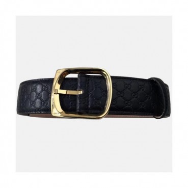 Gucci 2019 Mens Business Classic Buckle Leather Belt - 구찌 남성 비지니스 클래식 버클 레더 벨트 Guc0708x.Size(4.0cm).블랙금장