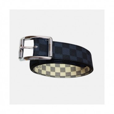Louis vuitton 2019 Mens Damier Reversible Business Leather Belt - 루이비통 남성 다미에 리버서블 비지니스 레더 벨트 Lou0742.Size(4.0cm).3컬러(아이보리금장/아이보리은장/아이보리검장)