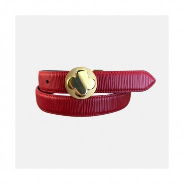 Van Cleef & Arpels 2019 Ladies Leather Belt - 반클리프 앤 아펠 여성 레더 벨트 Van005x.Size(2.5cm).레드