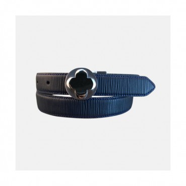 Van Cleef & Arpels 2019 Ladies Leather Belt - 반클리프 앤 아펠 여성 레더 벨트 Van003x.Size(2.5cm).네이비