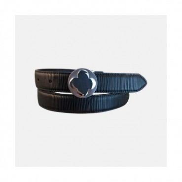 Van Cleef & Arpels 2019 Ladies Leather Belt - 반클리프 앤 아펠 여성 레더 벨트 Van002x.Size(2.5cm).블랙