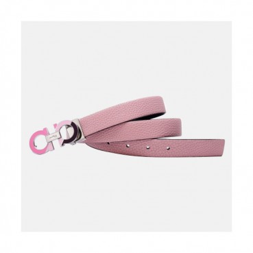 Salvatore Ferragamo 2019 Ladies Gancini Leather Belt - 살바토레 페라가모 여성 간치니 레더 벨트 Fer0123x.Size(2.5CM).연핑크