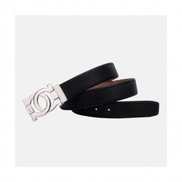 Salvatore Ferragamo 2019 Mens Gancini Leather Belt - 살바토레 페라가모 남성 간치니 레더 벨트 Fer0115x.Size(3.5CM).블랙은장