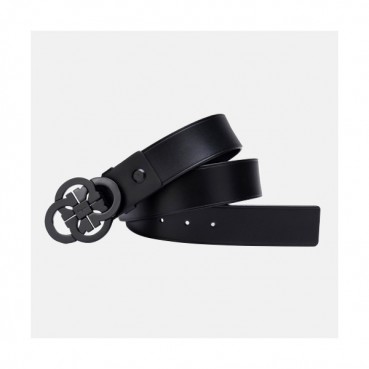 [커스텀급]Salvatore Ferragamo 2019 Mens Gancio Leather Belt - 살바토레 페라가모 남성 간치니 레더 벨트 Fer0114x.Size(4.0CM).블랙검장