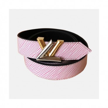 Louis vuitton 2019 Ladies Initial Logo Leather Belt - 루이비통 여성 이니셜 로고 레더 벨트 Lou0729x.Size(3.0cm).연핑크금장