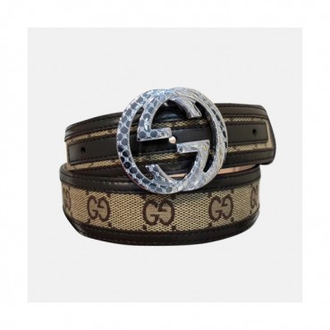 Gucci 2019 Mens GG Buckle Leather Belt - 구찌 신상 남성 GG 버클 레더 벨트 Guc0654x.Size(3.5cm).브라운