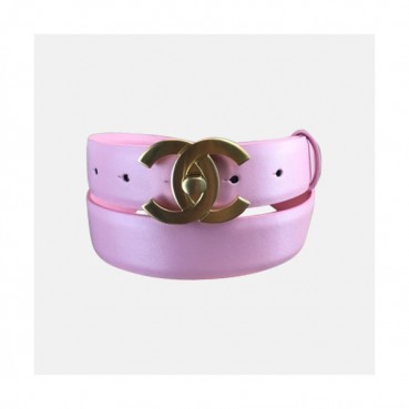 [매장판]Chanel 2019 Ladies Classic CC Buckle Leather Belt - 샤넬 여성 클랙식 CC 버클 레더 벨트 Cnl0149x.Size(3.0CM).핑크