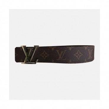 Louis vuitton 2019 Mens Monogram Initial Leather Belt - 루이비통 남성 모노그램 이니셜 레더 벨트 Lou0726x.Size(4.0cm).브라운