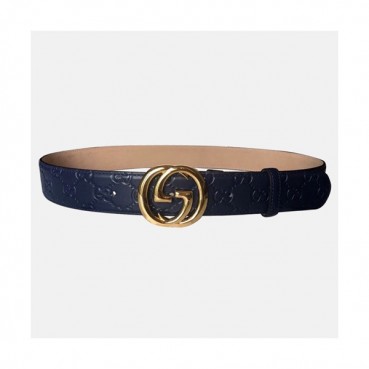 Gucci 2019 Mens Classic GG Buckle Leather Belt - 구찌 신상 남성 GG 버클 레더 벨트 Guc0648x.Size(3.8cm).3컬러(네이비금장/네이비은장/네이비검장)
