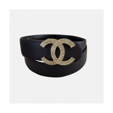 Chanel 2019 Ladies CC Juwel Buckle Leather Belt - 샤넬 여성 CC 쥬얼리 버클 레더 벨트 Cnl0145x.Size(3.0CM).다크브라운