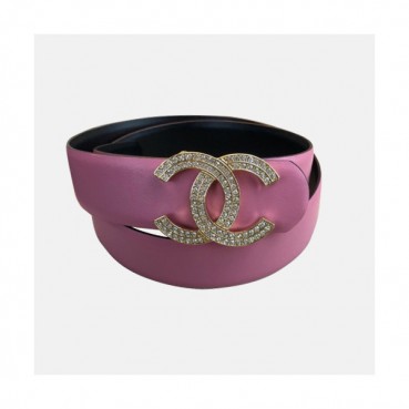 Chanel 2019 Ladies CC Juwel Buckle Leather Belt - 샤넬 여성 CC 쥬얼리 버클 레더 벨트 Cnl0144x.Size(3.0CM).핫핑크