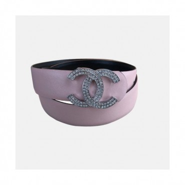 Chanel 2019 Ladies CC Juwel Buckle Leather Belt - 샤넬 여성 CC 쥬얼리 버클 레더 벨트 Cnl0142x.Size(3.0CM).연핑크