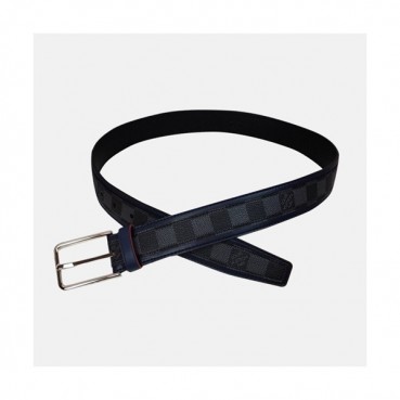 Louis vuitton 2019 Mens Damier Business Leather Belt MP056 - 루이비통 남성 다미에 비지니스 레더 벨트 Lou0719x.Size(3.5cm).블랙은장