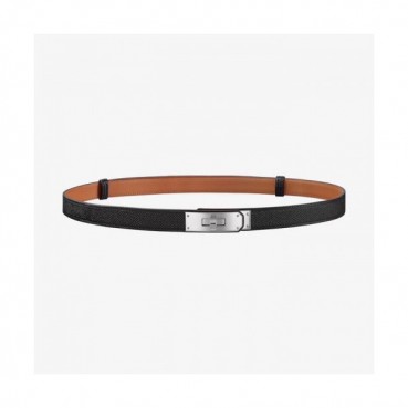 [매장판]Hermes 2019 Ladies Kelly Leather Constance Belt - 에르메스 여성 캘리 가죽 콘스탄스 벨트 Her0086x.Size(1.7cm).블랙은장