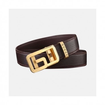 Gucci 2019 Mens Business Leather Belt - 구찌 신상 남성 비지니스 레더 벨트 Guc0618x.Size(3.5cm).2컬러(브라운금장/블랙은장)