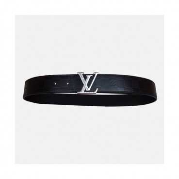 Louis vuitton 2019 Mens Initial Steel Logo Leather Belt M9044 - 루이비통 남성 이니셜 스틸 로고 레더 벨트 Lou0714x.Size(4.0cm).2컬러(블랙은장/브라운금장)