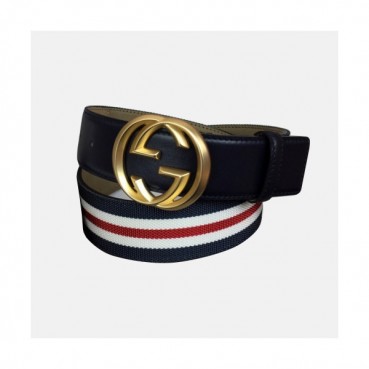 Gucci 2019 Mens GG Buckle Leather Belt - 구찌 신상 남성 GG 버클 레더 벨트 Guc0617x.Size(4.0cm).3컬러(네이비은장/네이비금장/네이비검장)