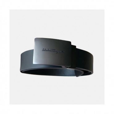 Ferragamo 2019 Mens Gancio Business Leather Belt - 페라가모 남성 비지니스 레더 벨트 Fer0091x.Size(3.5CM).블랙차콜버클