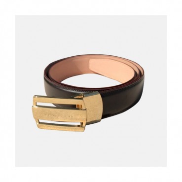 [매장판]Montblanc 2019 Mens Business Leather Belt - 몽블랑 신상 남성 비지니스 레더 벨트 Mont0022x.Size(3.5cm).브라운금장