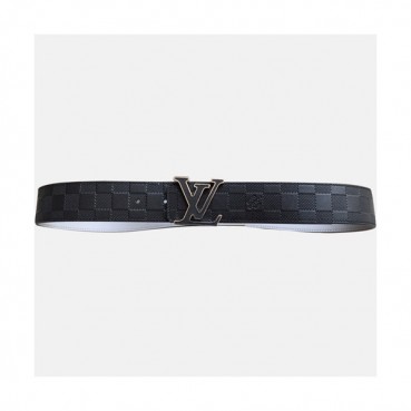 Louis vuitton 2019 Mens Reversible Initial Logo Leather Belt M9044 - 루이비통 남성 리버시블 이니셜 로고 레더 벨트 Lou0713x.Size(4.0cm).블랙검장