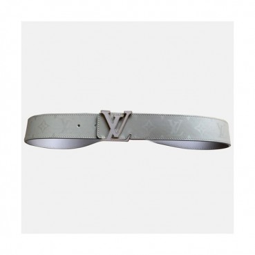 Louis vuitton 2019 Mens Reversible Initial Logo Leather Belt M9044 - 루이비통 남성 리버시블 이니셜 로고 레더 벨트 Lou0712x.Size(4.0cm).그레이은장