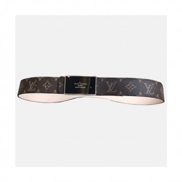 Louis vuitton 2019 Mens Monogram Logo Leather Belt M0132 - 루이비통 남성 모노그램 로고 레더 벨트 Lou0704x.Size(4.0cm).2컬러(브라운은장/브라운금장)