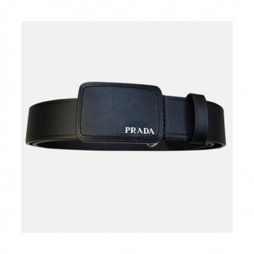 Prada 2019 Mens Saffiano Business Leather Belt - 프라다 남성 신상 사피아노 비지니스 레더 벨트 Pra0426x.Size(3.5cm).블랙