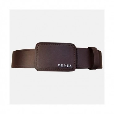 Prada 2019 Mens Saffiano Business Leather Belt - 프라다 남성 신상 사피아노 비지니스 레더 벨트 Pra0427x.Size(3.5cm).브라운