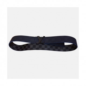 Louis vuitton 2019 Mens Damier Leather Belt M0077 - 루이비통 남성 다미에 레더 벨트 Lou0697x.Size(4.0cm).블랙검장