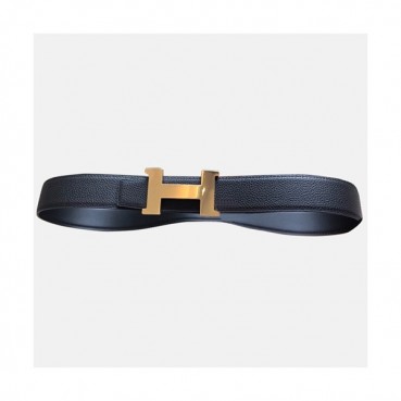 Hermes 2019 Mens Reversible 'H' Initial Buckle Leather Strap Constance Belt - 에르메스 남성 리버시블 'H'버클 레더 콘스탄스 벨트 Her0072x.Size(3.8CM).2컬러(블랙금장/네이비금장)