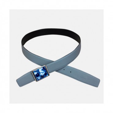 [커스텀급]Hermes 2019 Mens Box Togo Leather Belt - 에르메스 남성 토고 가죽 벨트 Her0064x.Size(3.8CM).3컬러(블랙/블루/그레이)
