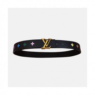 Louis vuitton 2019 Ladies New Wave Leather Belt M0078 - 루이비통 여성 뉴 웨이브 레더 벨트 Lou0685x.Size(3.5cm).블랙금장