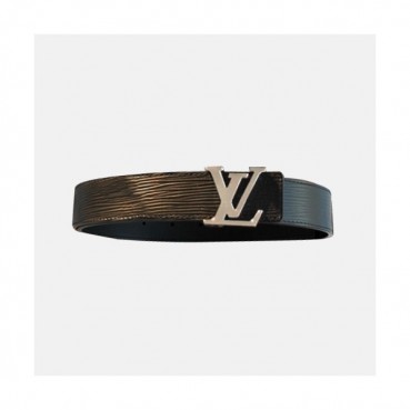 Louis vuitton 2019 Ladies Initiales Epi Leather Belt - 루이비통 여성 신상 이니셜 에삐 레더 벨트 Lou0683x.Size(3.0CM)블랙은장