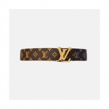 Louis vuitton 2019 Ladies Monogram Leather Belt M9887 - 루이비통 여성 신상 모노그램 레더 벨트 Lou0681x.Size(3.0CM)브라운금장