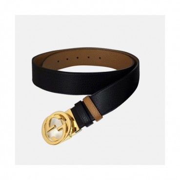 Gucci 2019 Reversible Leather Belt With Double G Buckle  -구찌 남성 리버시블 더블 G벨트 Guc0577x.(3.7CM)블랙금장