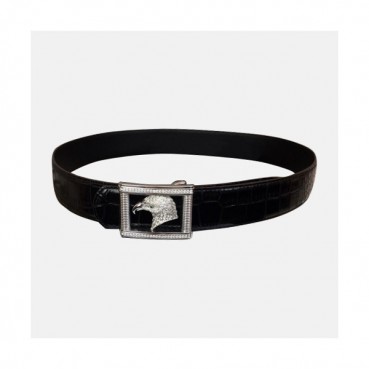 Stefano Ricci 2019 Mens Swarovski Diamond Leather Belt - 스테파노리치 남성 스와로브스키 다이아 벨트 Ste009x(3.8CM)3컬러(블랙은장/블랙금장/브라운금장)