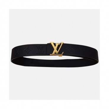 Louis vuitton 2019 Mens Business Leather Belt M0032 - 루이비통 남성 비지니스 레더 벨트 Lou0675x.Size(4.0CM)블랙금장