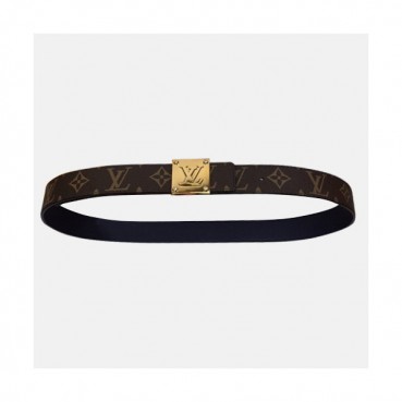 Louis vuitton 2019 Monogram Both-sides Mens Leather Belt M0141 