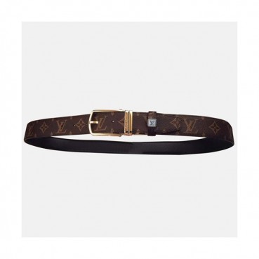 [루이비통]신상 모노그램 이니셜 버클 남성용 벨트 lv0019y - Louis Vuitton Monogram Initials Burkle Mens Belt