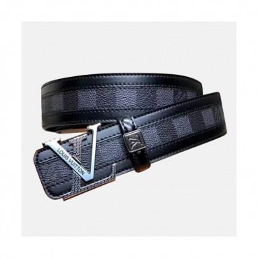[루이비통]신상 다미에 이니셜 남성용 벨트 lv0015y - Louis Vuitton Damier Initials Mens Belt