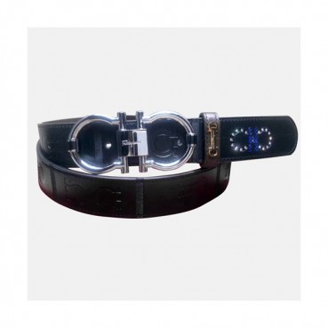[페레가모] 살바토레 버클 블랙 남성용 벨트 fe0012y - Ferragamo Salvatore Black Mens Belt