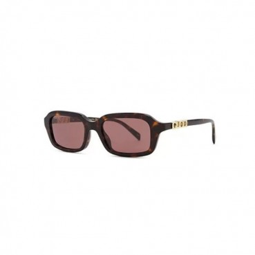 구찌 여성 샤이즈 롱 선글라스 - Gucci Womens Chaise Longue Rectangular Frame Sunglasses 