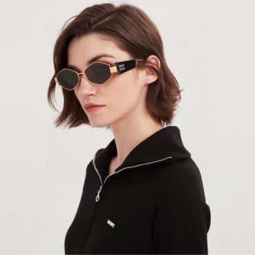 미우미우 여성 프리미엄 메탈 프레임 선글라스 - Miumiu Womens Premium Metal Frame Sunglasses 