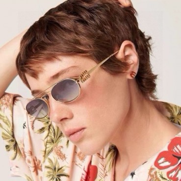 미우미우 여성 프리미엄 메탈 프레임 선글라스 - Miumiu Womens Premium Metal Frame Sunglasses 