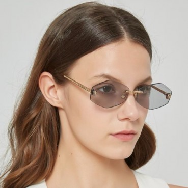 불가리 여성 프리미엄 메탈 프레임 선글라스 - Bvlgari Womens Premium Metal Frame Sunglasses 