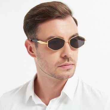 프라다 남성 프리미엄 메탈 프레임 선글라스 - Prada Mens Premium Metal Frame Sunglasses 
