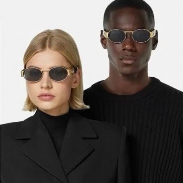 베르사체 남/녀 프리미엄 메탈 프레임 선글라스 - Versace Unisex Premium Metal Frame Sunglasses 
