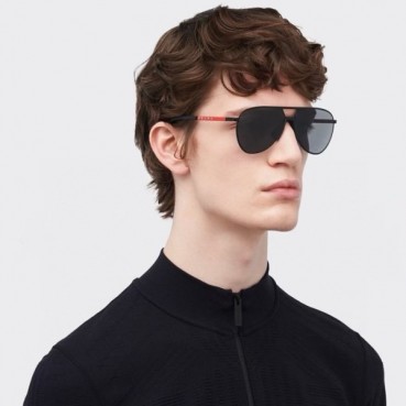 프라다 남성 프리미엄 메탈 프레임 선글라스 - Prada Mens Premium Metal Frame Sunglasses 