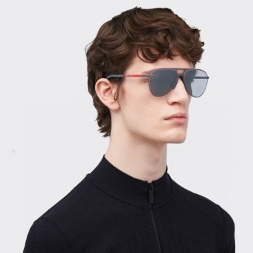 프라다 남성 프리미엄 메탈 프레임 선글라스 - Prada Mens Premium Metal Frame Sunglasses 